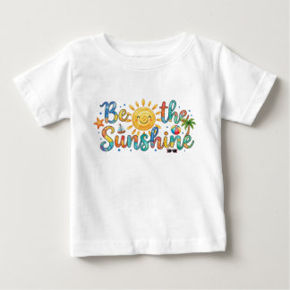 Süßes Sei Der Sonnenschein Retro Sommer Baby T-Shi T-shirt