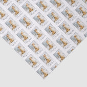 Süßes Sheltie Weihnachtsseidenpapier Seidenpapier (Ausschnitt)