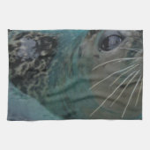 Süßes Siegel Handtuch (Horizontal)