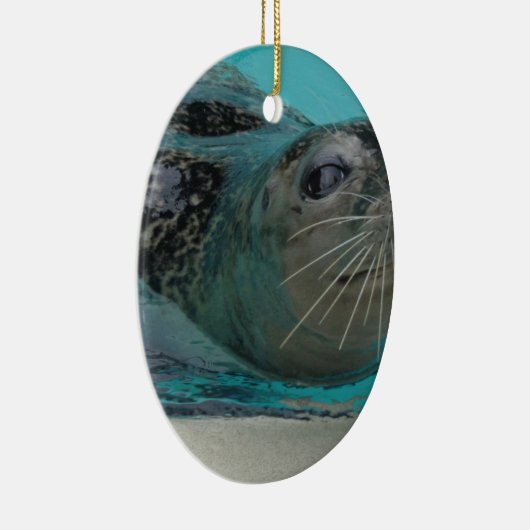 Süßes Siegel Keramik Ornament (Rechts)