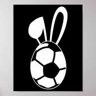 Süßes Soccer-Ei-Shirt - Soccer-Oster-Ei-Geschenk Poster