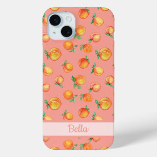 Süßes Sommer-Pfirsich-Muster Case-Mate iPhone Hülle