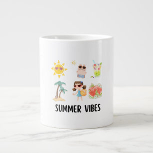 Süßes Sommer-Shirt für Kinder. Jumbo-Tasse