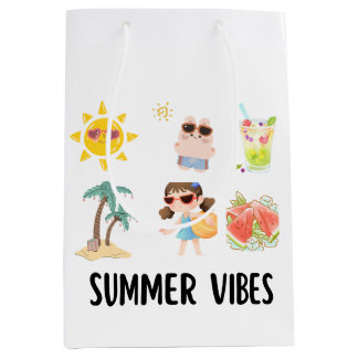 Süßes Sommer-Shirt für Kinder. Mittlere Geschenktüte