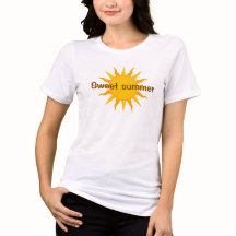 Süßes Sommer-Sonne Grafik Weiß T-Shirt