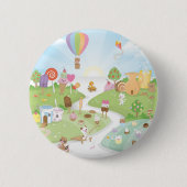 Süßes Sommerparadies! Button (Vorderseite)