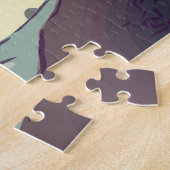 Süßes spähendes Katzen-Design-Puzzle Puzzle (Seite)