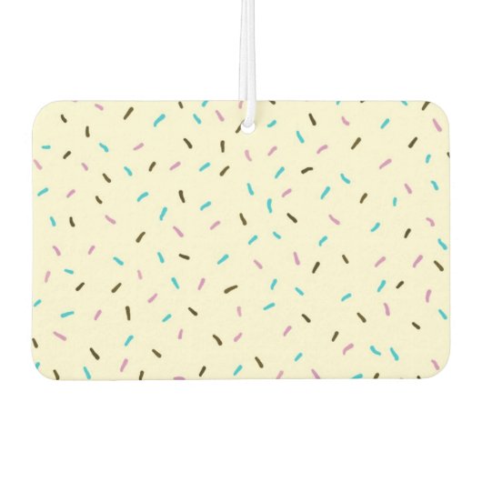 Süßes Sprinkles Freshener Car Air (Vanilla Cream) Autolufterfrischer (Vorderseite)