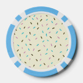 Süßes Sprinkles Poker Chips (Vanilla Cream) (Rückseite)