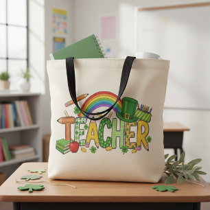 Süßes St. Patrick’s Day-Geschenk für Lehrer mit Gl Tasche