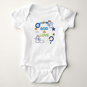 Süßes Sternchen-Baby-Grafik-Shirt Baby Strampler