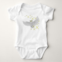 Süßes Sternen-Eulen-T-Shirt