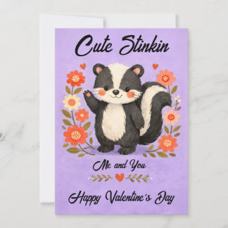 Süßes, stinkendes Frohes Valentinstag Feiertagskarte