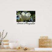 Süßes Südmagnolia-Poster Poster (Küche)