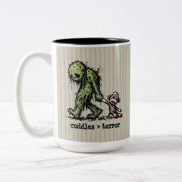 Süßes Sumpf-Kreatur-Sockenäffchen-Spielzeug Lustig Zweifarbige Tasse