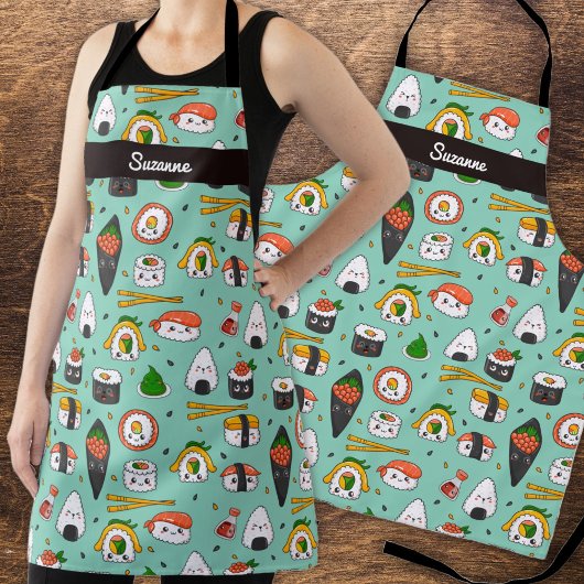 Süßes Sushi Schürze
