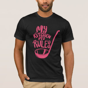 Süßes T-Shirt für Küchenorganisation Minimale Et