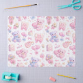 Süßes Teddybär-Mutter-Clipart-Bundle | Pastell-Was Seidenpapier (Basteln)