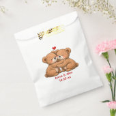 Süßes Teddybär-Paar Hochzeit Geschenktütchen (Versiegelt)