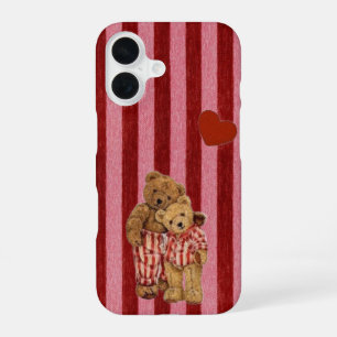 Süßes Teddybär-Paar iPhone-Hülle iPhone 16 Hülle