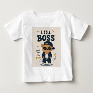 Süßes Teddybär-T-Shirt-Design für Baby-Kinder Baby T-shirt