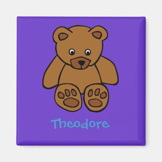 Süßes teddybear magnet (Vorne)