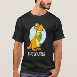 Süßes Thesaurus-Dinosaurier-Synonyme-Antonyme-Lehr T-Shirt