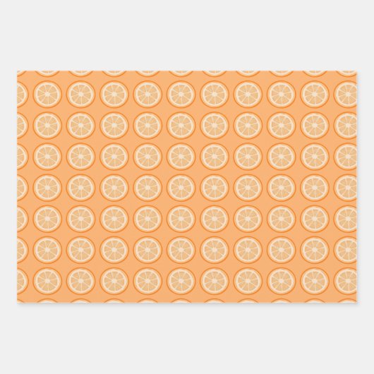 Süßes tropisches Obst Geschenkpapier Set (Vorderseite 2)