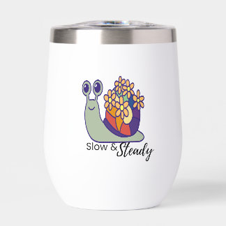 Süßes Tumbler-Trinkglas für entspannte Vibes