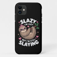 Süßes Tween-Mädchen Lustiges Tier Faultier Slay Me