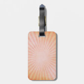 Süßes u. beängstigendes Skeleton Mädchen Gepäckanhänger (Rückseite vertikal)