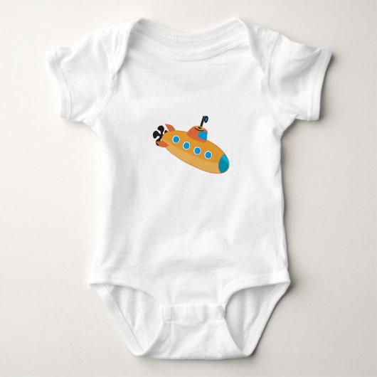 Süßes U-Boot Baby Strampler (Vorderseite)