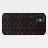 Süßes UFO-Gesicht-Monster  Case-Mate iPhone Hülle (Rückseite (Horizontal))