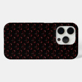 Süßes UFO-Gesicht-Monster  Case-Mate iPhone Hülle (Rückseite (Horizontal))