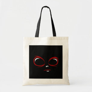 Süßes UFO-Gesicht-Monster Tragetasche