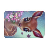 Süßes und Adorable Baby Deer Badematte (Vorderseite)