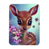Süßes und Adorable Baby Deer Magnet (Vertikal)