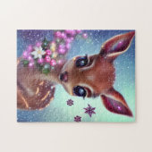 Süßes und Adorable Baby Deer Puzzle (Horizontal)