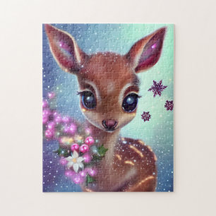 Süßes und Adorable Baby Deer Puzzle