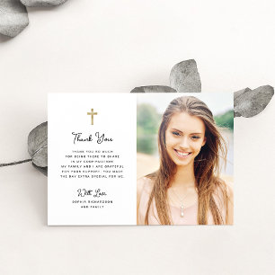 Süßes und Einfaches   Foto-Bestätigung Dankeskarte