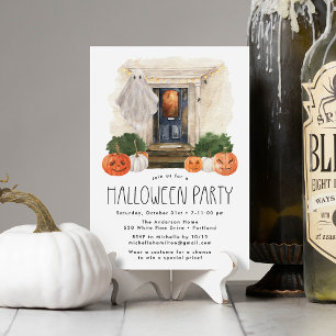 Süßes und Gruseliges Halloween-Party im Spukhaus Einladung