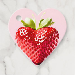 Süßes und Herz Strawberry Stil Valentinstag Geschenkanhänger