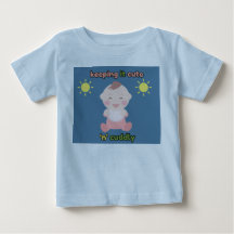 Süßes und Kuschelweiches Baby Blau T-Shirt