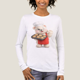 Süßes und niedliches Teddybär-Design Tri-Blend Shirt
