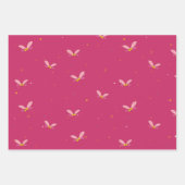 Süßes und rosa Funkelnd Set Geschenkpapier Set (Vorderseite)