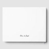 Süßes und Whimsisches | Hochzeit Gästebuch (Rückseite)