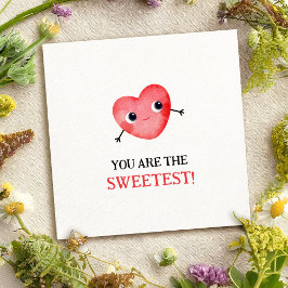 Süßes Valentinsherz Feiertagskarte