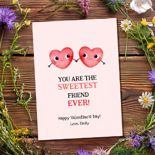 Süßes Valentinsherz Feiertagskarte