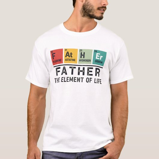 Süßes Vaterelement T-Shirt (Vorderseite)
