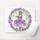 Süßes Veilchen Mousepad (Mit Mouse)